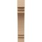 Ekena Millwork 6"W x 12"D x 36"H Thin Pescadero Rough Cedar Woodgrain TimberThane Corbel, Primed Tan CORUR06X12X36PECRCPR - alternate 2